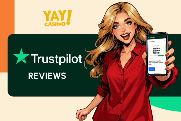 TrustPilot reviews about Yay Casino